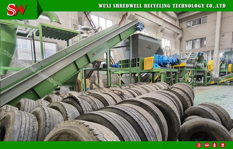 Rubber Tire Scrap Processing Machine Waste Tyre Recycling Equipment Prices